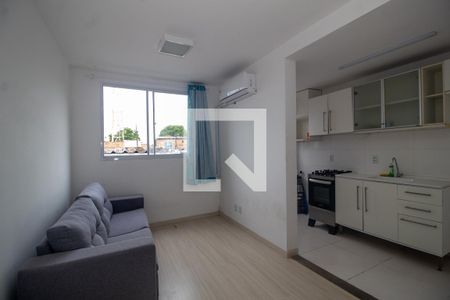 Sala de apartamento para alugar com 2 quartos, 45m² em Camaquã, Porto Alegre