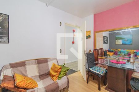 Sala de apartamento à venda com 1 quarto, 56m² em Menino Deus, Porto Alegre