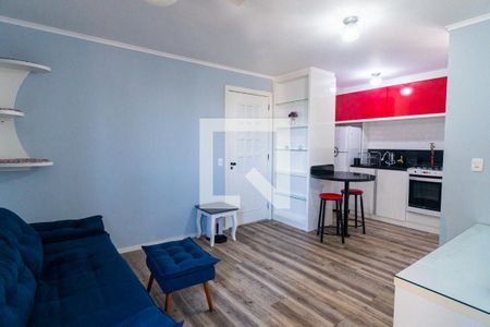 Sala de apartamento para alugar com 1 quarto, 42m² em Jardim Oriental, São Paulo