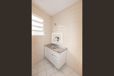 Cozinha de kitnet/studio para alugar com 1 quarto, 36m² em Bela Vista, São Paulo
