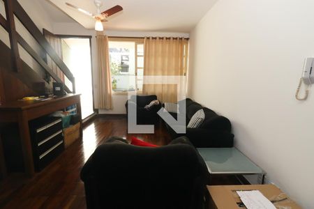 Sala de Estar de casa de condomínio à venda com 2 quartos, 87m² em Tristeza, Porto Alegre