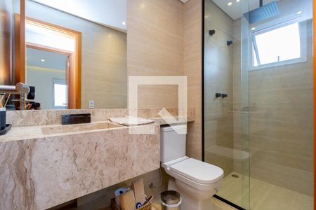 Banheiro - Social de apartamento para alugar com 2 quartos, 94m² em Vila Regente Feijó, São Paulo
