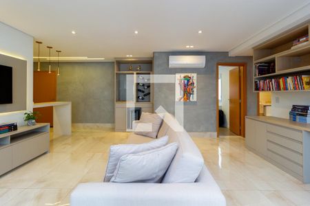 Sala de Estar de apartamento para alugar com 2 quartos, 94m² em Vila Regente Feijó, São Paulo