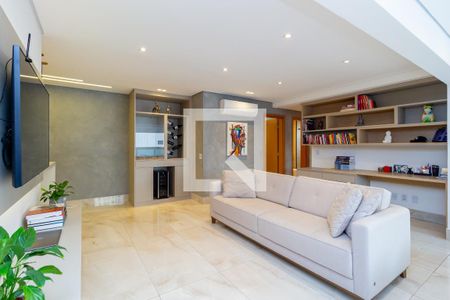 Sala de Estar de apartamento para alugar com 2 quartos, 94m² em Vila Regente Feijó, São Paulo