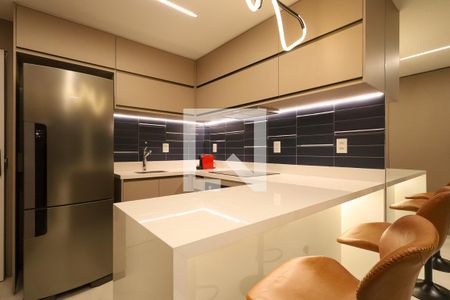 Cozinha de apartamento à venda com 1 quarto, 41m² em Pinheiros, São Paulo