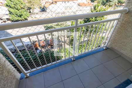 Varanda da Sala de apartamento para alugar com 2 quartos, 50m² em Vila Prel, São Paulo