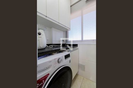 Cozinha e Área de Serviço Integrada  de apartamento à venda com 3 quartos, 69m² em Vila Ré, São Paulo