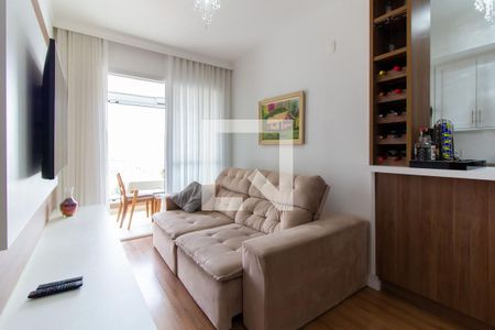 Sala de apartamento à venda com 1 quarto, 50m² em Vila Gomes Cardim, São Paulo