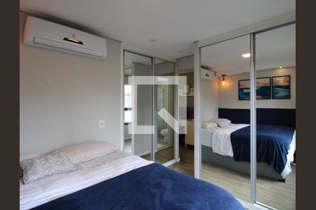 Quarto - Armários  de kitnet/studio para alugar com 1 quarto, 42m² em Perdizes, São Paulo