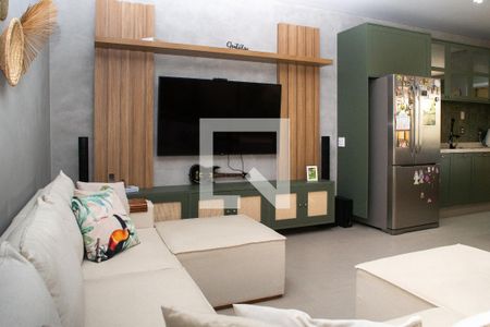 Sala de casa de condomínio para alugar com 3 quartos, 220m² em Jardim Ermida I, Jundiaí