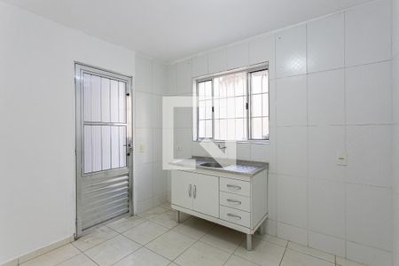 Cozinha de casa de condomínio para alugar com 1 quarto, 35m² em Vila Esperança, São Paulo