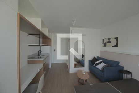 Quarto/Cozinha de kitnet/studio para alugar com 1 quarto, 24m² em Auxiliadora, Porto Alegre