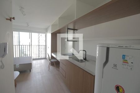 Quarto/Cozinha de kitnet/studio para alugar com 1 quarto, 24m² em Auxiliadora, Porto Alegre