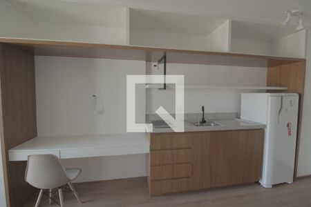 Quarto/Cozinha de kitnet/studio para alugar com 1 quarto, 24m² em Auxiliadora, Porto Alegre