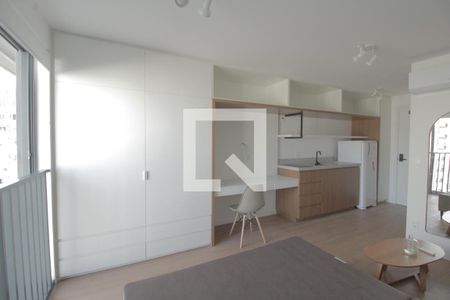 Quarto/Cozinha de kitnet/studio para alugar com 1 quarto, 24m² em Auxiliadora, Porto Alegre