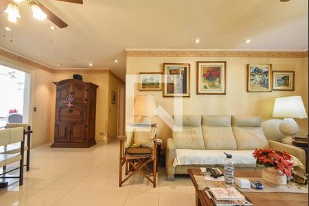 Sala de Estar  de apartamento à venda com 4 quartos, 190m² em Campo Belo, São Paulo