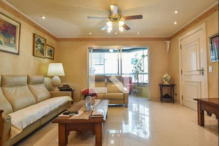 Sala de Estar  de apartamento à venda com 4 quartos, 190m² em Campo Belo, São Paulo