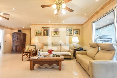 Sala de Estar  de apartamento à venda com 4 quartos, 190m² em Campo Belo, São Paulo