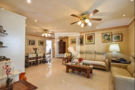 Sala de Estar  de apartamento à venda com 4 quartos, 190m² em Campo Belo, São Paulo