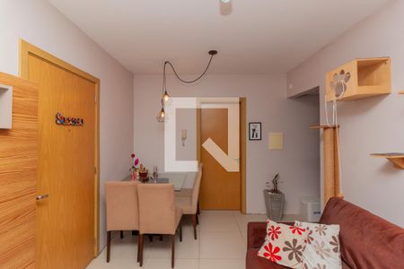 Sala de apartamento à venda com 2 quartos, 51m² em Rondônia, Novo Hamburgo