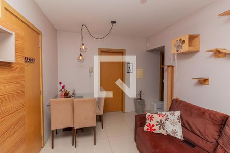 Sala de apartamento à venda com 2 quartos, 51m² em Rondônia, Novo Hamburgo