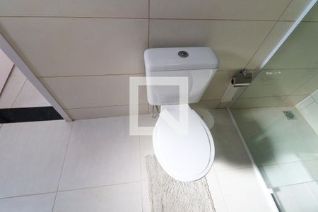 Banheiro Social/Area de Serviço de casa para alugar com 1 quarto, 48m² em Guaíra, Curitiba