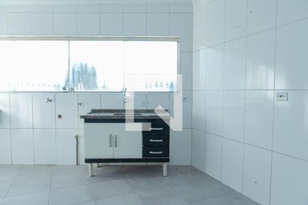 Cozinha de kitnet/studio para alugar com 1 quarto, 40m² em São José, São Caetano do Sul
