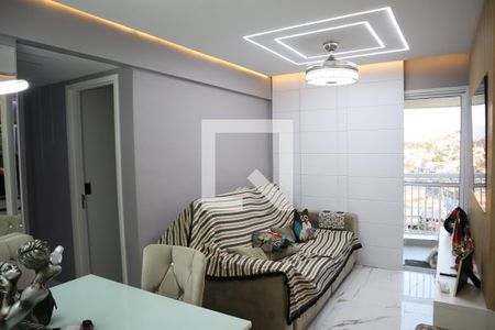 Sala de apartamento à venda com 1 quarto, 70m² em Vicente de Carvalho, Rio de Janeiro