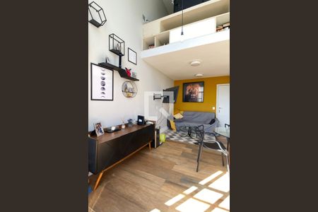 Sala de apartamento para alugar com 1 quarto, 75m² em Alphaville Industrial, Barueri