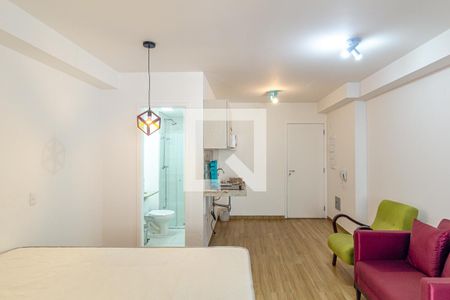 Studio de kitnet/studio para alugar com 1 quarto, 40m² em Santa Cecília, São Paulo