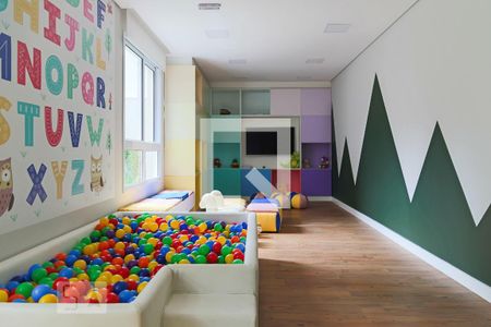 Studio para alugar com 40m², 1 quarto e sem vaga Studio para alugar com 40m², 1 quarto e sem vagaÁrea comum - Brinquedoteca