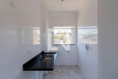 Sala e Cozinha Integrada  de apartamento para alugar com 2 quartos, 36m² em Jardim Sao Vicente, São Paulo