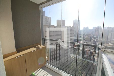 Varanda da Sala de apartamento para alugar com 1 quarto, 33m² em Vila Mariana, São Paulo