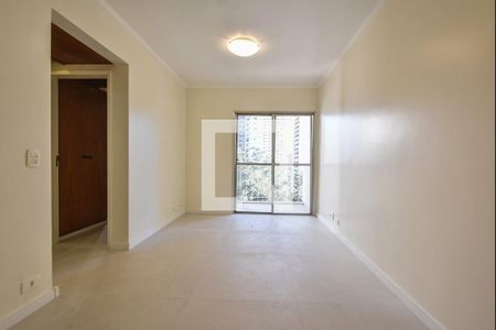 Sala de Estar  de apartamento para alugar com 2 quartos, 68m² em Brooklin Novo, São Paulo