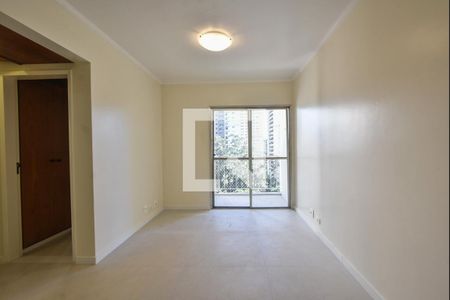 Sala de Estar  de apartamento para alugar com 2 quartos, 68m² em Brooklin Novo, São Paulo