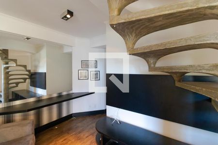 Salas de apartamento à venda com 1 quarto, 47m² em Jardim Santa Genebra Ii (barao Geraldo), Campinas