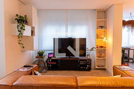 Sala de apartamento à venda com 1 quarto, 130m² em Bela Vista, São Paulo