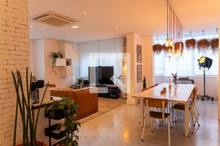 Sala Jantar de apartamento à venda com 1 quarto, 130m² em Bela Vista, São Paulo