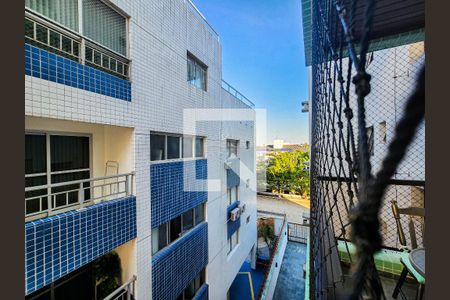 Vista da Sacada de apartamento para alugar com 3 quartos, 89m² em Jardim Virginia, Guarujá