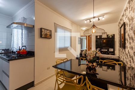 Sala de apartamento para alugar com 2 quartos, 80m² em Vila Linda, Santo André