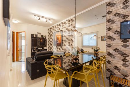 Sala de apartamento para alugar com 2 quartos, 80m² em Vila Linda, Santo André