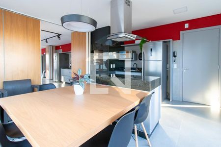 Studio para alugar com 28m², 1 quarto e sem vagaÁrea gourmet