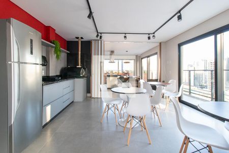 Studio para alugar com 28m², 1 quarto e sem vagaÁrea comum - Salão de festas