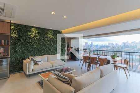 Sala de apartamento à venda com 3 quartos, 155m² em Santo Amaro, São Paulo