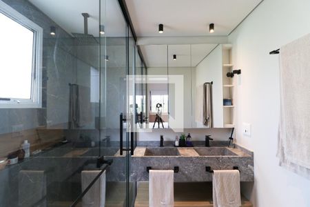 Apartamento à venda com 155m², 3 quartos e 3 vagasBanheiro da Suíte 1