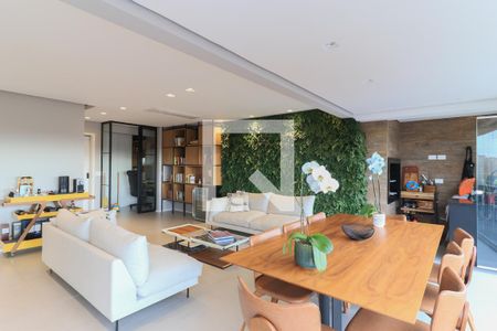 Sala de apartamento à venda com 3 quartos, 155m² em Santo Amaro, São Paulo