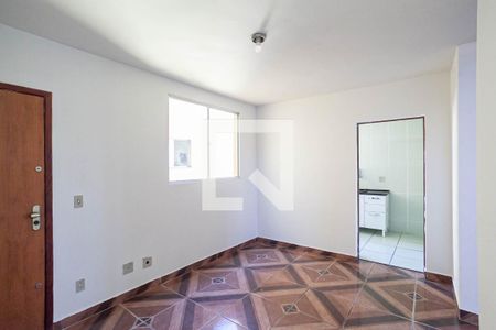 Sala  de apartamento à venda com 2 quartos, 54m² em Piratininga, Belo Horizonte