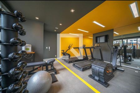 Studio à venda com 38m², 2 quartos e sem vaga Studio à venda com 38m², 2 quartos e sem vagaÁrea comum - Academia