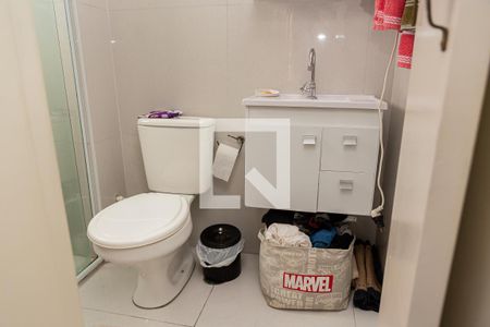 Apartamento à venda com 31m², 1 quarto e sem vagaDetalhe do banheiro