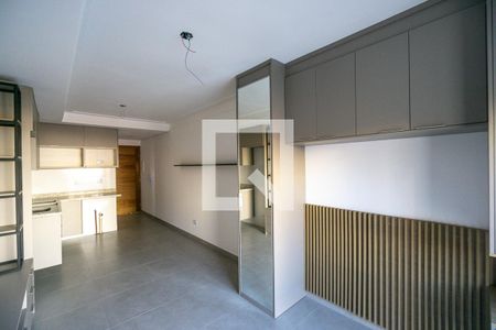 Quarto e sala de kitnet/studio para alugar com 1 quarto, 24m² em Vila Santo Estevão, São Paulo